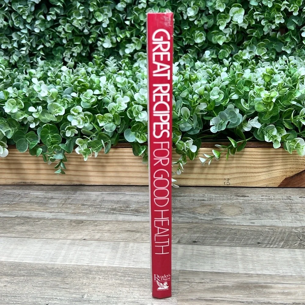 Reader’s Digest Great Recipes For Good Health Hardcover Cookbook